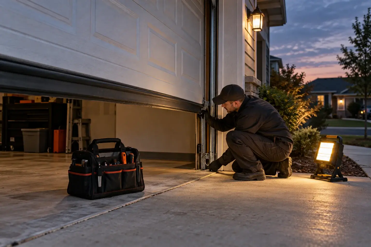 Garage door emergency service Channelview TX
