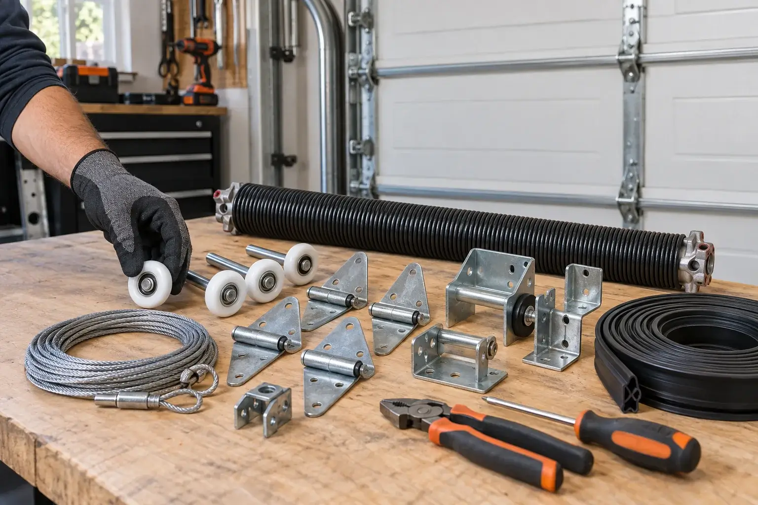 Garage door parts Channelview TX