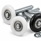 Garage door roller