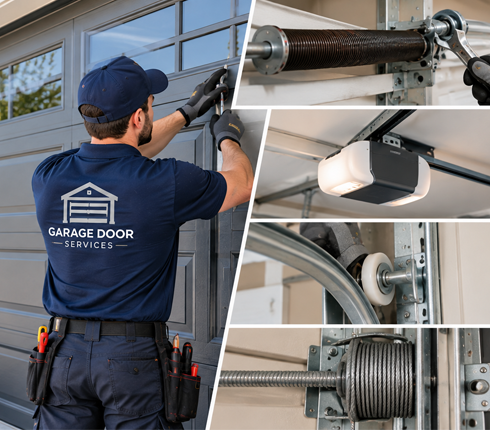 Professional garage door services