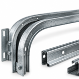 Garage door track